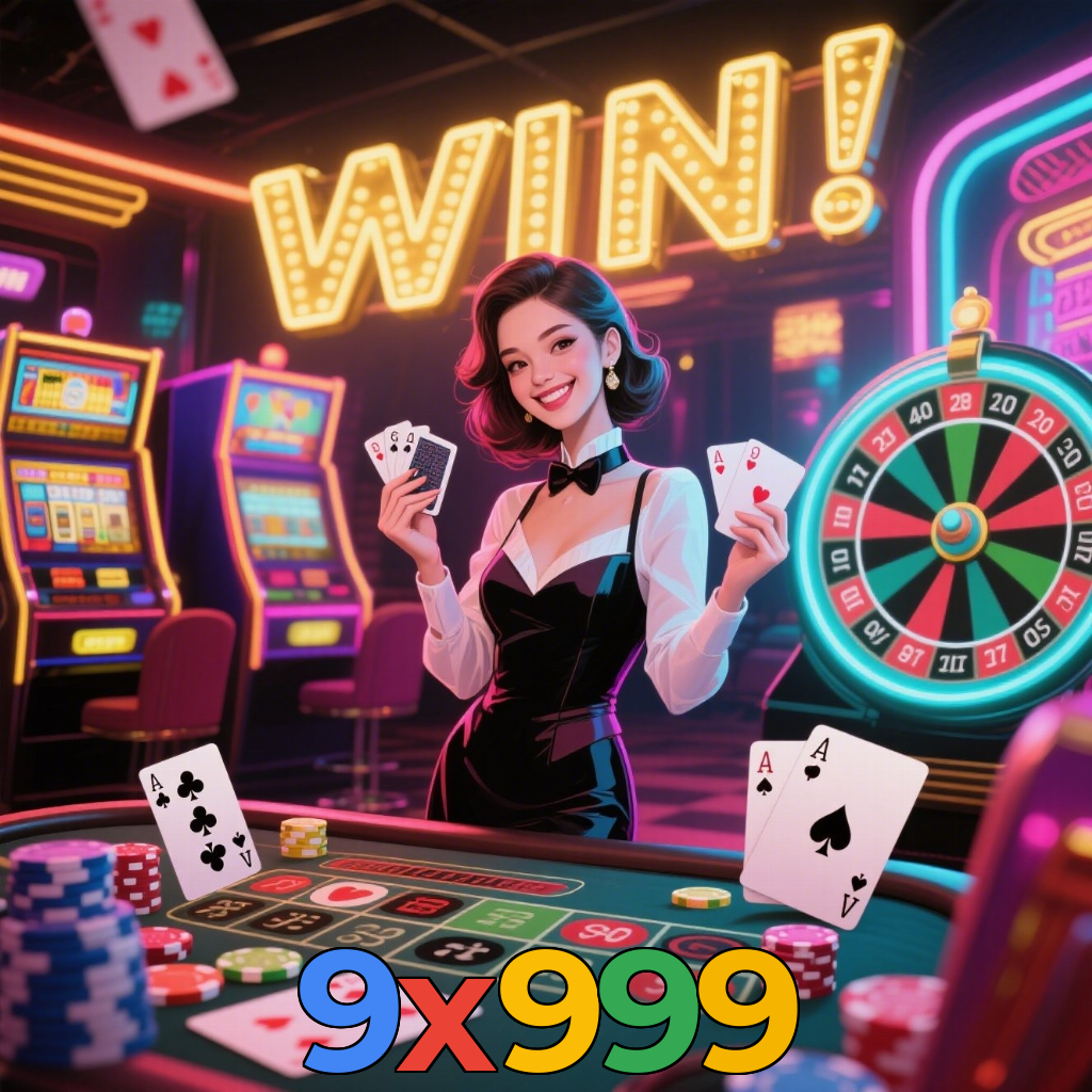 9x999：Aposte no futebol e conquiste vitórias épicas com blackjack e poker!