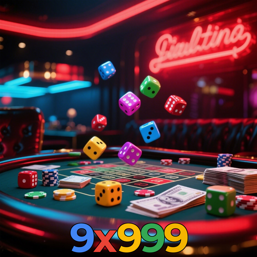 9x999：Jogue slots, aposte no futebol e vença em grandes mesas de poker!